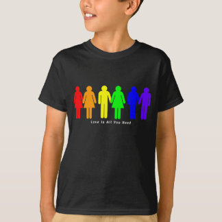 愛はあなたが必要とするすべてです Tシャツ