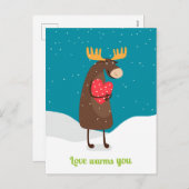 愛はあなたを温める シーズンポストカード (正面/裏面)