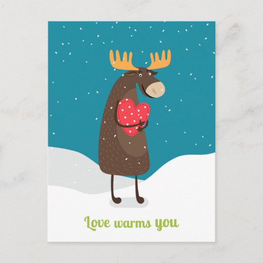 愛はあなたを温める シーズンポストカード (正面)