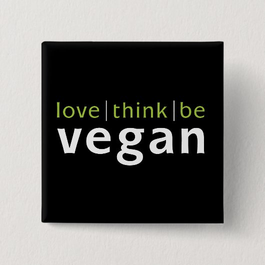 愛はあります考えます 缶バッジ (正面)