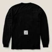 愛はかわいい。私の方がかわいい。 トライブレンドＴシャツ (デザイン背面)