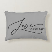 愛はここに住む アクセントクッション (正面)