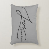 愛はここに住む アクセントクッション (正面(垂直))