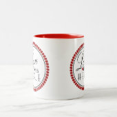 愛はここに住む ツートーンマグカップ (中央)