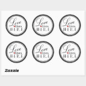 愛はここに住む ラウンドシール (シート)