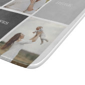 愛はここに住む |写真家族の贈り物3 カッティングボード (角)