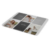 愛はここに住む |写真家族の贈り物3 カッティングボード (角)