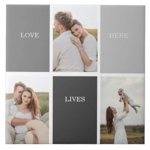 愛はここに住む 写真家族の贈り物3 タイル