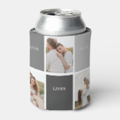 愛はここに住む |写真家族の贈り物3 缶クーラー (缶正面)