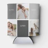 愛はここに住む |写真家族の贈り物3 缶クーラー (正面)