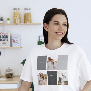 愛はここに住む  写真家族の贈り物3 Tシャツ