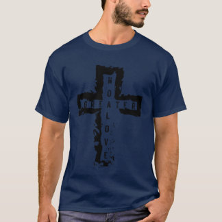 愛はこれ以上ない キリスト教の信仰デザイン ヴィンテージ Tシャツ
