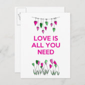 愛はすべてあなたに必要なもの.jpg ポストカード (正面/裏面)