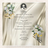 愛はすべてそこにあるコースター ガラスコースター (正面)