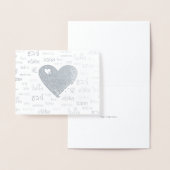 愛はすべてのまわりにだ 箔カード (ディスプレー)