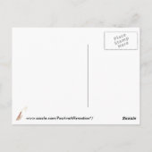 愛はすべてのスピリチュアルユニバーサルハンズハガキ ポストカード (裏面)