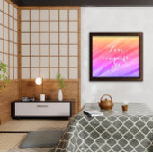 愛はすべての勇気付けられるポスター ポスター