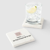 愛はその力のすべて ストーンコースター (横)