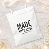 愛はっきりしたスタイリッシュで作られた フェイバーバッグ (クリップ留めされた状態)