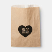 愛はっきりした素朴スタイリッシュハート製 フェイバーバッグ (正面)