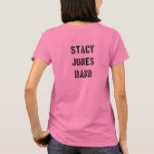 愛はどこでもネクタイ死ぬレディースT Tシャツ (裏面)