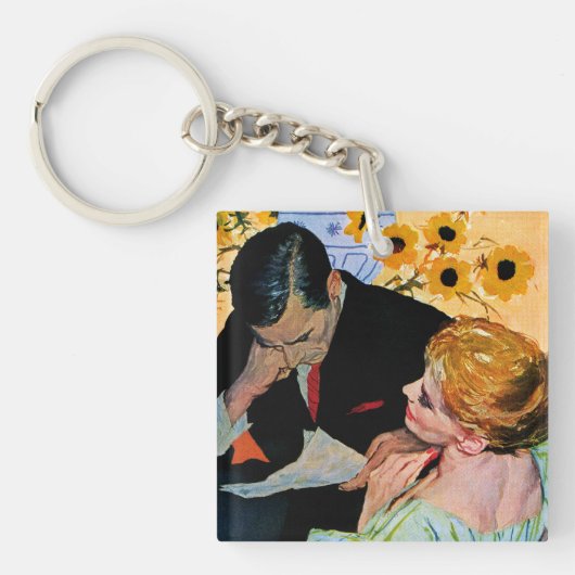 愛はゆっくり死にます キーホルダー (正面)