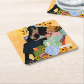 愛はゆっくり死にます スクエアペーパーコースター (アングル)