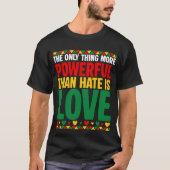 愛はより強力なTシャツ Tシャツ (正面)