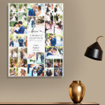 愛はアドバ素晴らしンの写真結婚表示である キャンバスプリント<br><div class="desc">「愛結婚はアドベンチャー」と書かれた写真のコラージュのキャンバス素晴らしと、新郎新婦の名前とデートと共に更に結婚も新しい写真のコラージュ。フォトコラージュのテンプレート結婚は、写真を垂直方向および正方形の形式で自動的に表示する。デザインは白黒で表示さもしれ、背景や文字の色を変更するには、デザインツールを使用する。</div>