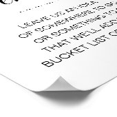 愛はアドベンチャーバケットリスト結婚の ポスター (角)