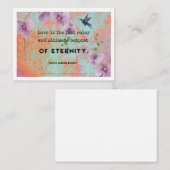 愛はアートカード ノートカード (正面/裏面)