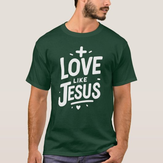愛はイエス ヴィンテージ Tシャツ (正面)
