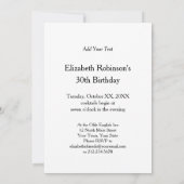 愛はエアバレンタインデーか結婚式にあります 招待状 (裏面)