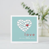 愛はエアバレンタインデーパーティの招待状 招待状 (スタンド正面)