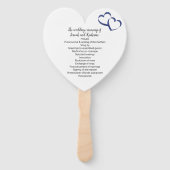 愛はエアブルーハート番組ファン ハンドファン (裏面)