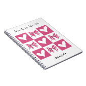 愛はエアブロックボウハートスタイル ノートブック (右側)