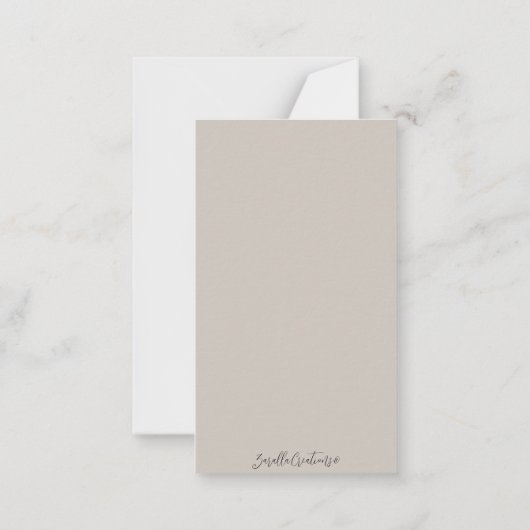 愛はエアマスカレードの中にある ノートカード (裏面)