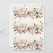 愛はエレガント醸造ブライダルシャワーコーヒー 招待状 (裏面)