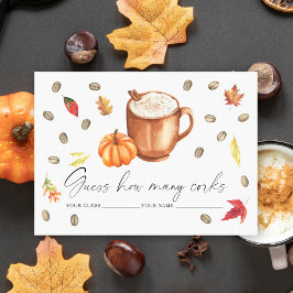 愛はカボチャを醸造している何コルクのゲーム エンクロージャーカード