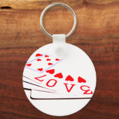 愛はカードの中にある キーホルダー (正面)