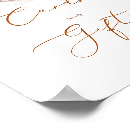 愛はカードやギフトのポスターを作ること ポスター (角)