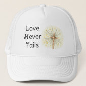 愛はキリスト教の十字架信仰を破らない キャップ (正面)