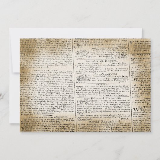 愛はコーヒーのブライダルシャワーの招待状を醸造している 招待状 (裏面)