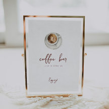 愛はコーヒーを醸造しているバーサイン