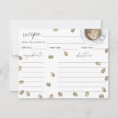 愛はコーヒーを醸造しているブライダルシャワーレシピ (正面)