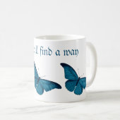 愛はコーヒーマグの方法を見つけるだろう コーヒーマグカップ (正面右)