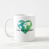 愛はコーヒーマ縁どグがない コーヒーマグカップ (左)