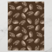 愛はコーヒー豆を醸造しているパーティー メニュー (裏面)