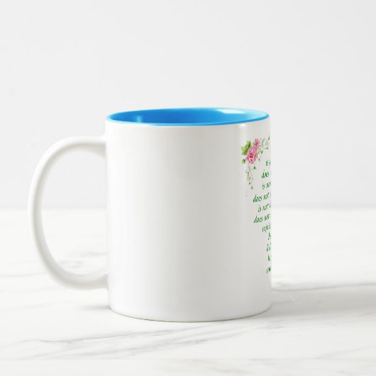 愛はザ素晴らしー – マグカップ (左)