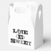 愛はスイートヴィンテージウェディング白黒結婚ズ フェイバーボックス (オープン)